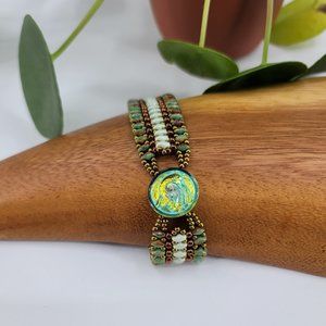 Hand Made Beaded Super Duo Bracelet